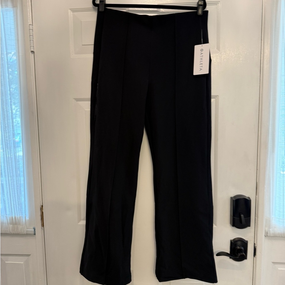 Athleta Glacier Bootcut Pant 16 black NWT